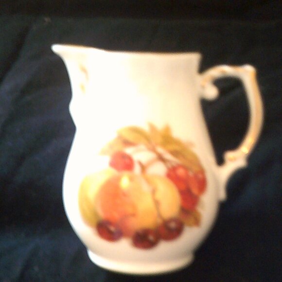 BAVARIA SCHUMANN Arzberg Germany HARVEST 4 Piece Set Gild Very Rare Excellent - Picture 5 of 5